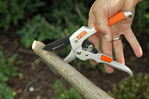 Gartenpaul Ratschen Gartenschere | Premium | Amboss Gartenschere | Stufenschere - 8