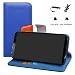 Produktbild LFDZ Cubot Power Hülle, [Standfunktion] [Kartenfächern] PU-Leder Schutzhülle Brieftasche Handyhülle für Cubot Power Smartphone (mit 4in1 Geschenk Verpackt),Deep Blue