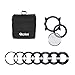 Price comparison product image Rollei Pro Square Filter Holder Kit Mark II for 100 mm square filters - for lenses with filter threads of 52, 55, 58, 62, 67, 72, 77 and 82 mm, incl. Circular Polarizer Filter and Easy Lock System - Black