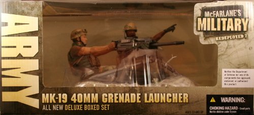 Preisvergleich Produktbild McFarlane McFarlane Military BOX SET: MK-19 40mm Grenal + Laucher