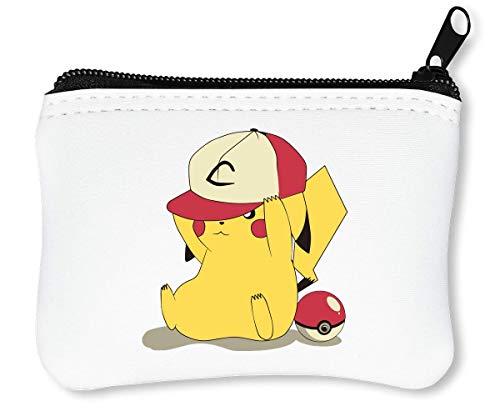 Preisvergleich Produktbild Pokemon Pikachu Dope Cap Hat Reißverschluss-Geldbörse Brieftasche Geldbörse