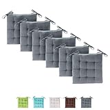 etérea Basic Sitzkissen für Innen- und Außenbereich 40x40 cm Grau 6er Set etérea Basic Sitzkissen für Innen- und Außenbereich 40x40 cm Grau 6er Set