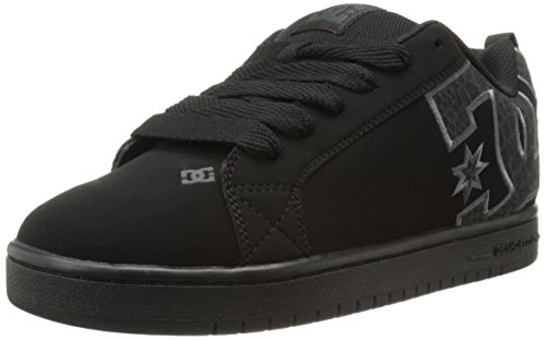 DC Shoes Court Graffik Se Mens Shoe, Chaussures de Gymnastique Homme, Noir (Schwarz/Grau), 37.5 EU M