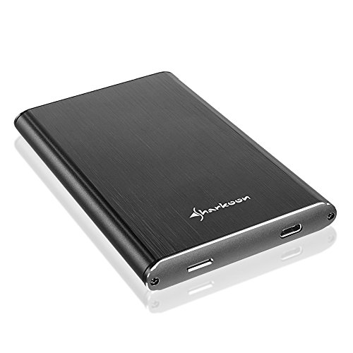Sharkoon Rapid-Case 2,5″ USB 3.1 Type C Gehäuse schwarz - 3