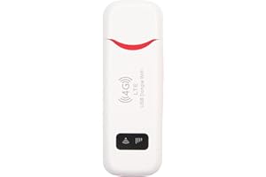 ASHATA Dongle USB 4G, Viaggio a Basso Costo Sbloccato, 150Mbps, Internet in Movimento, Hotspot WiFi Portatile con Slot per Scheda SIM, Supporto per più Dispositivi, per Telefono Portatile