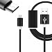Produktbild Farbe Micro USB Kabel für das LG X POWER2. Nylon geflochten Kabel (2 Meter) mit Schnell, Geschwindigkeit, Laden und Daten übertragen von Digi Pig®