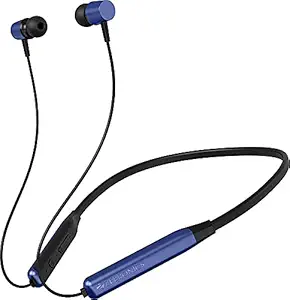 (Renewed) ZEBRONICS Zeb Evolve Wireless Bluetooth In Ear Neckband Earphone with Mic (Blue)