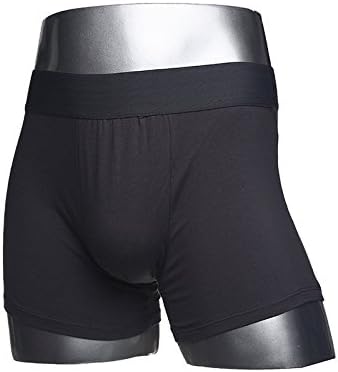 wenrou Cotton men's boxer briefs,gray,XL