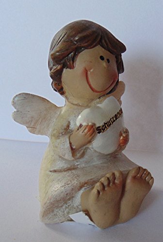 Engel, Schutzengel Lena sitzend – 3,5×4,5×5,5 cm - 2