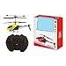 Produktbild Eizur RC 901 2CH Mini Hubschrauber Infrarot Fernbedienung Helikopter Flugzeuge Micro 2 Funkkanal Kinder Spielzeug mit Elektro LED Nase - Gelb