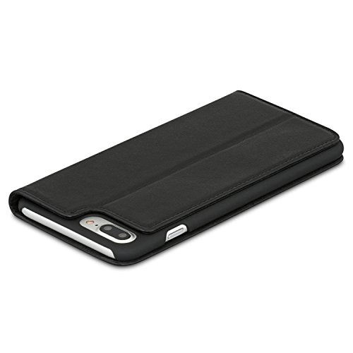 KANVASA Funda iPhone 8 Plus Funda iPhone 7 Plus Tipo Libro Piel Negra Case Cover Carcasa Plegable Cartera Pro en Piel Aut ntica Premium para Apple iPhone 8 Plus 7 Plus - con Cierre Magn tico reviews KANVASA Funda iPhone 8 Plus Funda iPhone 7 Plus Tipo Libro Piel Negra Case Cover Carcasa Plegable Cartera Pro en Piel Aut ntica Premium para Apple iPhone 8 Plus 7 Plus - con Cierre Magn tico