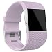 Produktbild Ersatzarmband für Fitbit Surge Fitnessuhr von Yuyoug, langes Ersatzarmband aus Silikon, verstellbar, mit Schnallenverschluss, inklusive Werkzeugsatz (3-teilig) mehrfarbig rose