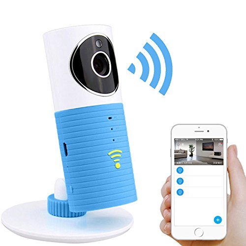 Mengshen® Wireless Smart Baby Monitor Wifi Video Baby Camera with P2p Night Vision Record Video Two-way Talk Motion Detection Support TF Card for Smartphone and Tablets MS-WH19