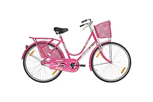 Avon Cycles Womens Solid Track Zinnia 26T Frame 50cm Ladies Cycle (Rich Burgundy, Radiant Pink, Blue, Soft Purple)