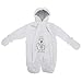 Baby Unisex Splish Splosh Elephant All In One Hooded Winter Snowsuit (Newborn) (White)
