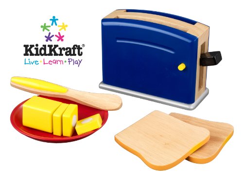 Preisvergleich Produktbild KidKraft 63167 - Toaster-Spielset in Primarfärben
