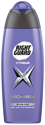 Right Guard Xtreme Recharge Shower Gel 250 ml - Pack of 6