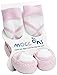 Mocc Ons Moccasin Style Slipper Socks - 6-12 Months, Ballerina