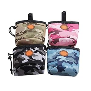 PiniceCore Nueva Mascota Perro de Perrito de la Bolsa Ruta Snack-Premio de Comida Bolsa Agilidad Formación Cebo Bolsillos de retención de la Cintura de Almacenamiento