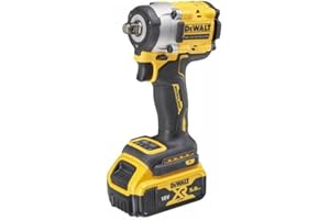 DeWalt DCF921P2T XR BL Avvitatore a impulsi 1/2" 18V 2 x 5.0Ah Li-ion, giallo