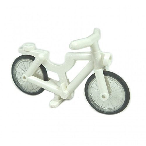 Preisvergleich Produktbild LEGO City - 1 Fahrrad weiss Bike Lego 4719