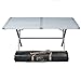 Produktbild Aluminiumtisch Genius 150x80 cm, Klappbar, grau, Platte rollbar, 7,6 kg • Camping Tisch Alu Rolltisch Klapptisch Gartentisch Wohnwagen Klappbar