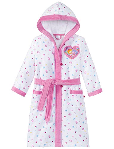 Preisvergleich Produktbild Schiesser Mädchen Prinzessin Lillifee Bademantel Weiß (Weiss 100), 98