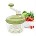 Produktbild WSNH888 Multifunktionslebensmittelverarbeiter Küche Manuelle Lebensmittel Gemüse Chopper Cutter Mixer Salat Hersteller Eier Stirrer Küche Koch Werkzeuge Mincer Von Kurbelgriff Grün
