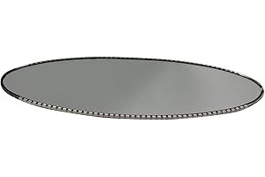 SHLPDFM Owalne lusterko wsteczne do lusterka wewnętrznego, automatyczne ściemnianie ogniwa szkła do BMW E46 M3 E39 M5