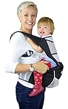 NimNik Baby Sling Carriers Hipseat - Ergonomics Front 2 Back Carrier, Black