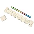 Kancha Marble Run Track Kancha 3D Wood Quality Track Toy for Kids, Wooden Gift for Kids Toy, montessory Toy Birthday Gift Pack of 1