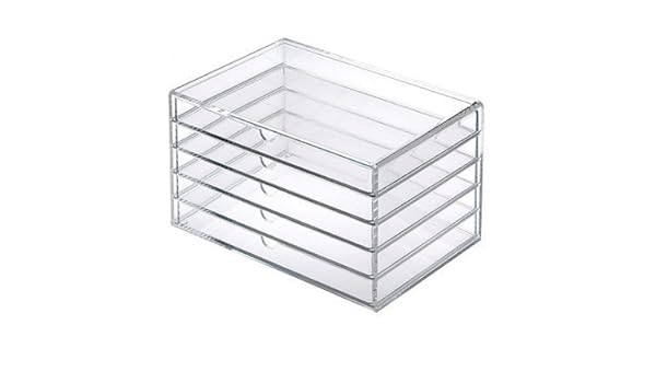 Moma Muji Acrylic Case 5 Drawers By Muji Amazon Co Uk Kitchen Home