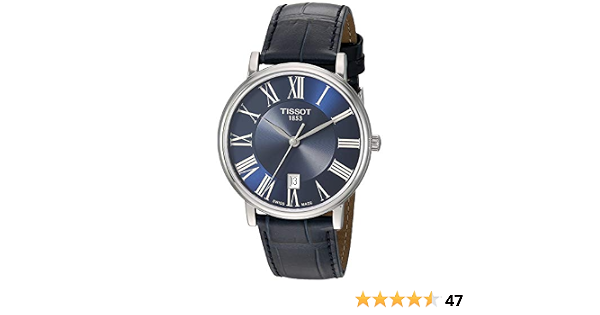 Buy Tissot Unisex Carson Swiss Quartz Stainless Steel Dress Watch (Model:  T1224101604300) at Amazon.in
