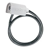 MEDIDA: 65CM - COLOR: BLANCO Luma Productos Bici y Moto  KBB18865LU -  Candado de Ciclismo
