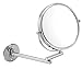 Fancy Metal Goods 10x Magnification Wall Mounted Extendable Mirror in Chrome