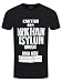 Produktbild Batman Herren T-Shirt Arkham Asylum Inmate schwarz
