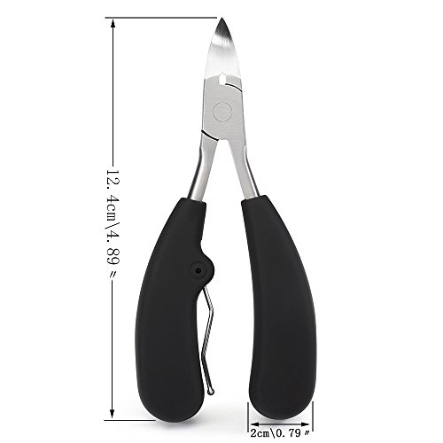 BEZOX – Präzision Fußnagel knipser Nagelzange Für Dicke Und Eingewachsene Fußnägel und Fingernägel W / Metal Box - 7