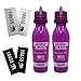 Produktbild Horny Flava Liquid Shake Vape Premium Liquid Overdosed 0mg 2 x 55ml E-Zigaretten (Grape/Traube) 4 Akkusleeves OHNE NIOTIN