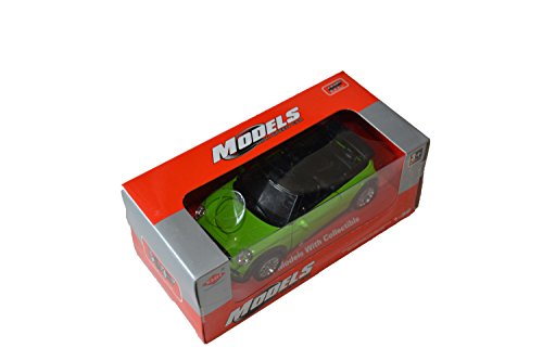 Mini Cooper Toy Car 4 Colors Vehicles â€“ Car Toys with Sound and Light effect for Girls or Boys â€“Premium Roof Rack Mini Cooper Models - 5 Year Old Toys For Boys or Girls - Christmas Gifts For Children - BEST GUARANTEE (Green)
