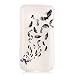 Produktbild Etui Samsung Galaxy G530, E-Lush de Protection TPU Silicone Clair Transparente Ultra Mince Souple Douce Premium Durable Protecteur une Adhérence exacte Sans Encombrement Douce Coque pour Samsung Galaxy G530 - Grand Prime (5.0 Pouces) [Anti-rayures] [absorbant les chocs] [Anti-empreintes digitales] - Black Feather