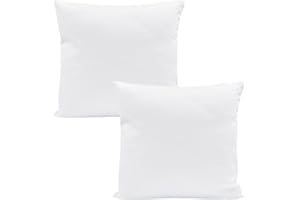 ‎AMAZINGGIRL Amazinggirl Kopfkissen 2er Set 60 x 60 cm Steppkissen Mikrofaser - Kissen Bettkissen Schlafkissen weiß Pillow Füllkissen