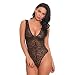 Produktbild Selou Damen V-Ausschnitt Dessous rückenfreie Bodysuit Unterwäsche Nachtwäsche Micro String Tanga Lack Kleider BH Grosse Grössen Bodys Netzbody Reich Nnd Erotiklack Stiefel