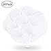 Produktbild phixilin Papierfächer 24 STK. Handfächer Fächer Hochzeit Papierfächer Taschenfächer Faltfächer Hand Fan Faltbar Papier Fan mit Handgriff für Party, Hochzeiten im Freien, DIY, Wand Dekoration - Weiß