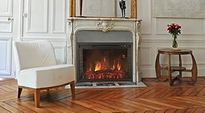 Chemin'Arte 204 Insert electrique Oxford XL 2000W, Noir
