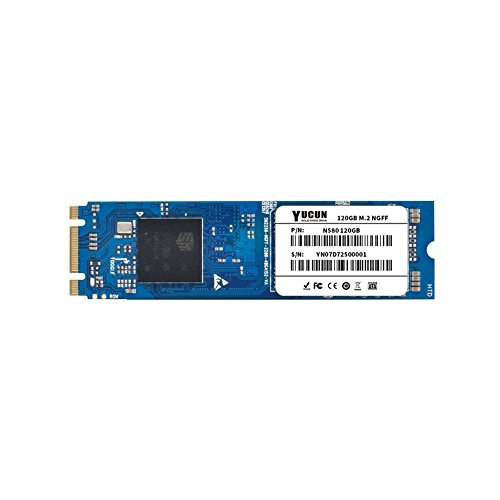 YUCUN M.2 2280 Disco Duro sólido Interno de Estado sólido 120GB SSD Leer 540MB/S Escribir 520MB/S
