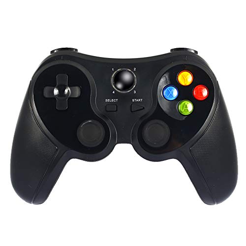Preisvergleich Produktbild Gulin Drahtloses Bluetooth Gamepad, Bluetooth-Spiel-Joystick Bluetooth-Spiel-Controller Halterung für Android IOS PC PS3 Smartphone