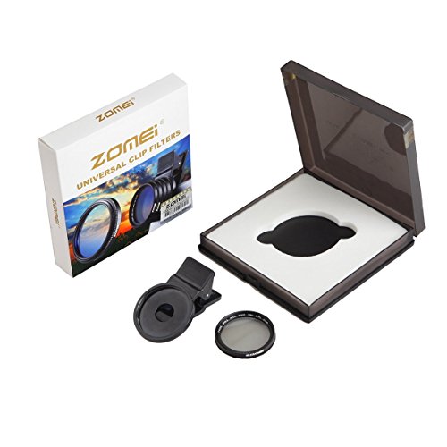 Zomei Professionelle Handy Kamera 37Â mm ZirkulÃ¤rer Polfilter Objektiv fÃ¼r iPhone 6S/6S Plus/Samsung Galaxy/Windows und Android Smartphones
