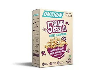 ONTHERUN_5 Grain Cereal - Original - Breakfast Cereal - 470g