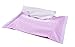 Vizaro - Baby Wipes Case Cover/ Tissue Holder - 100% Premium Quality Luxury Cotton - Pink & White Collection - Tested against harmful substances - Made in EU