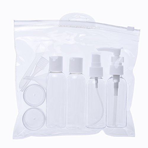 eBoot Reise Flaschen Kosmetikflaschen Set Körperpflege Flüssigkeitsbehälter für Kosmetik und Make-up, 9 Stück - 6